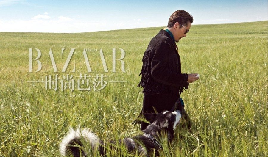 胡歌亮相韩国颁奖礼 英气逼人引瞩目图片