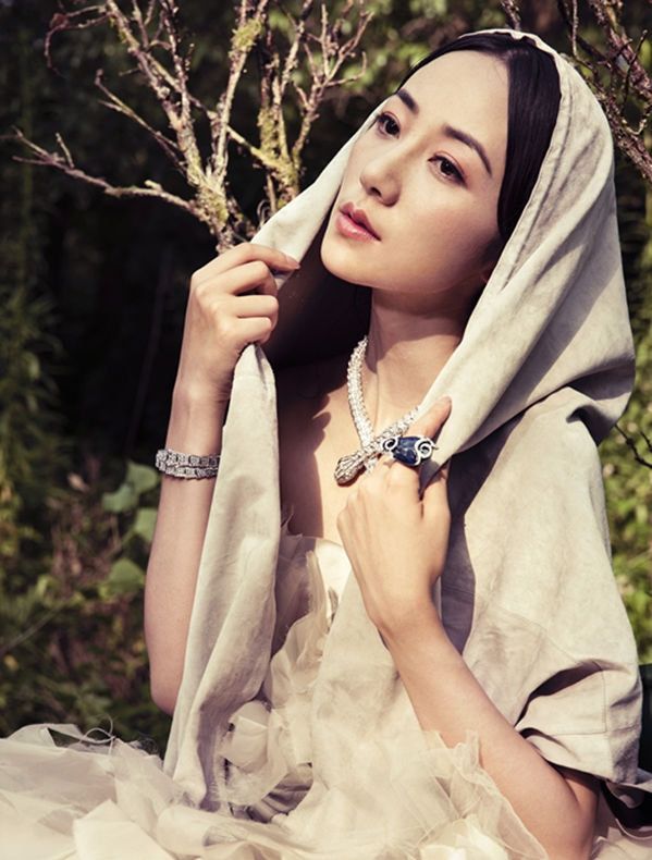 韩雪全新梦幻婚纱写真 展双面魅力图片