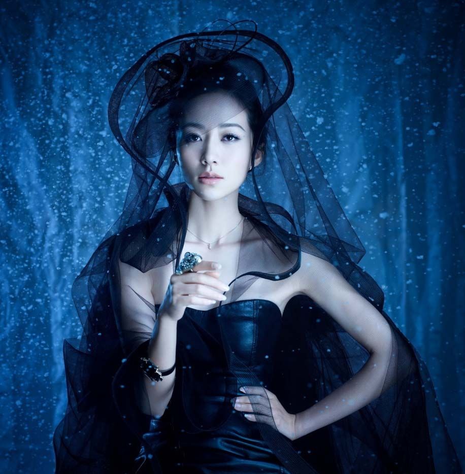 韩雪全新梦幻婚纱写真 展双面魅力图片