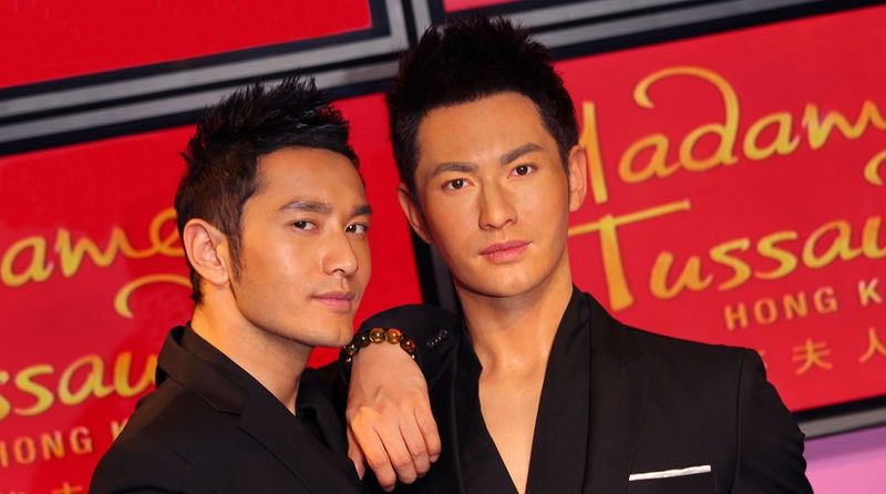 黄晓明进驻香港蜡像馆 成首位内地男演员图片