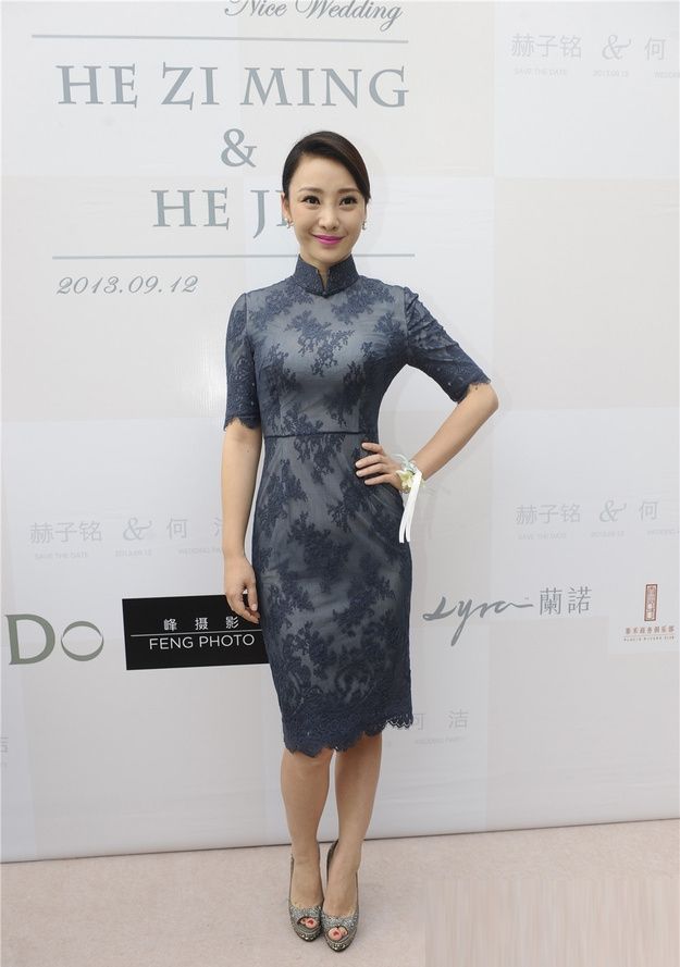 柳岩陈楚生等好友出席何洁赫子铭婚礼图片