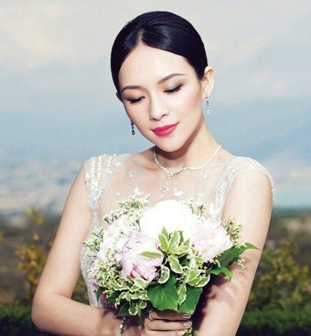 佟大为图片关悦登新娘杂志4月刊封面图片图片