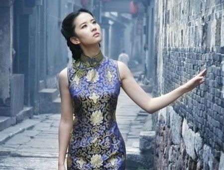 董洁及各一线女星演绎旗袍风情图片