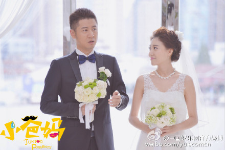 林志颖为庆祝微博粉丝破2000万 发搞怪婚纱照图片图片