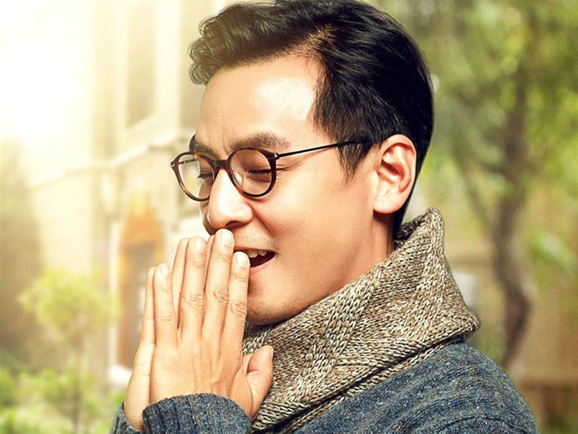性感型男吴彦祖手机壁纸图片