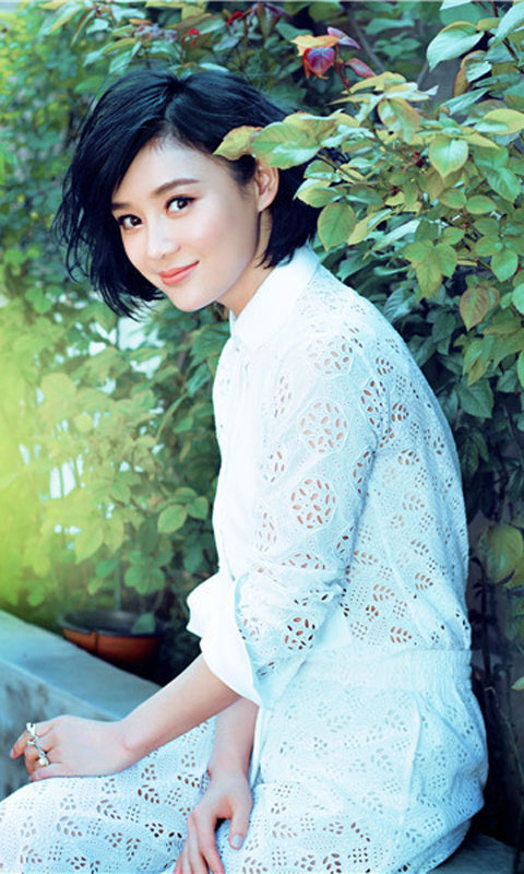 袁姗姗初春写真图片 尽情演绎邻家女孩的甜美日常图片