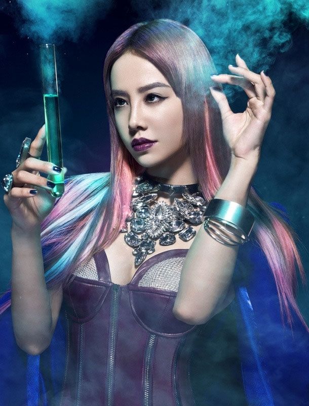 蔡依林MV化身百变女王 时尚秀美背图片 蔡依林写真图片图片