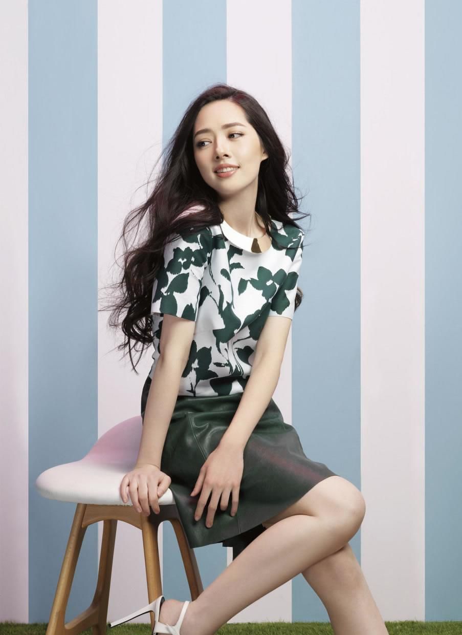 郭碧婷甜美诱人  演绎春夏爱恋 郭碧婷写真图片图片