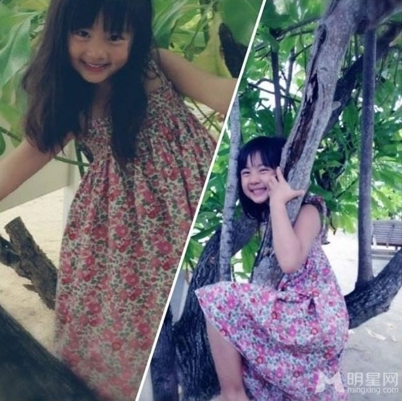 黄磊爱女秀可爱灿烂笑容可爱图片真是萌萌哒图片