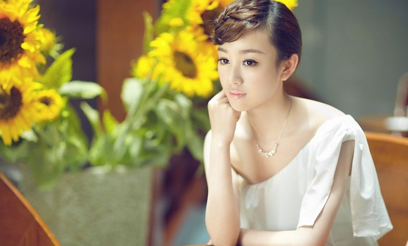 张檬清凉写真 散发甜美气质图片