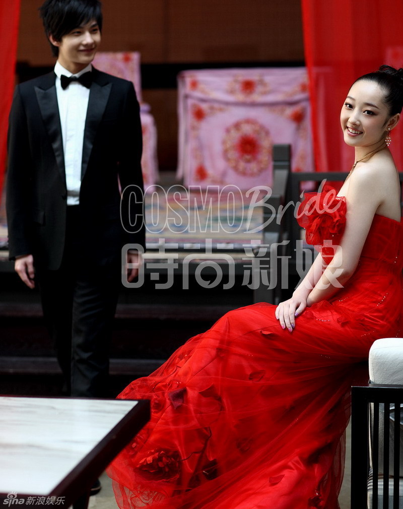 邓家佳 高贵典雅尽显百变魅力 邓家佳时尚新娘大片图片