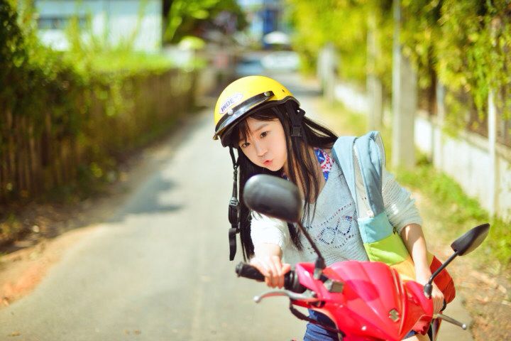 最美校服女神宋伊人 “致青春”系列校服写真图片