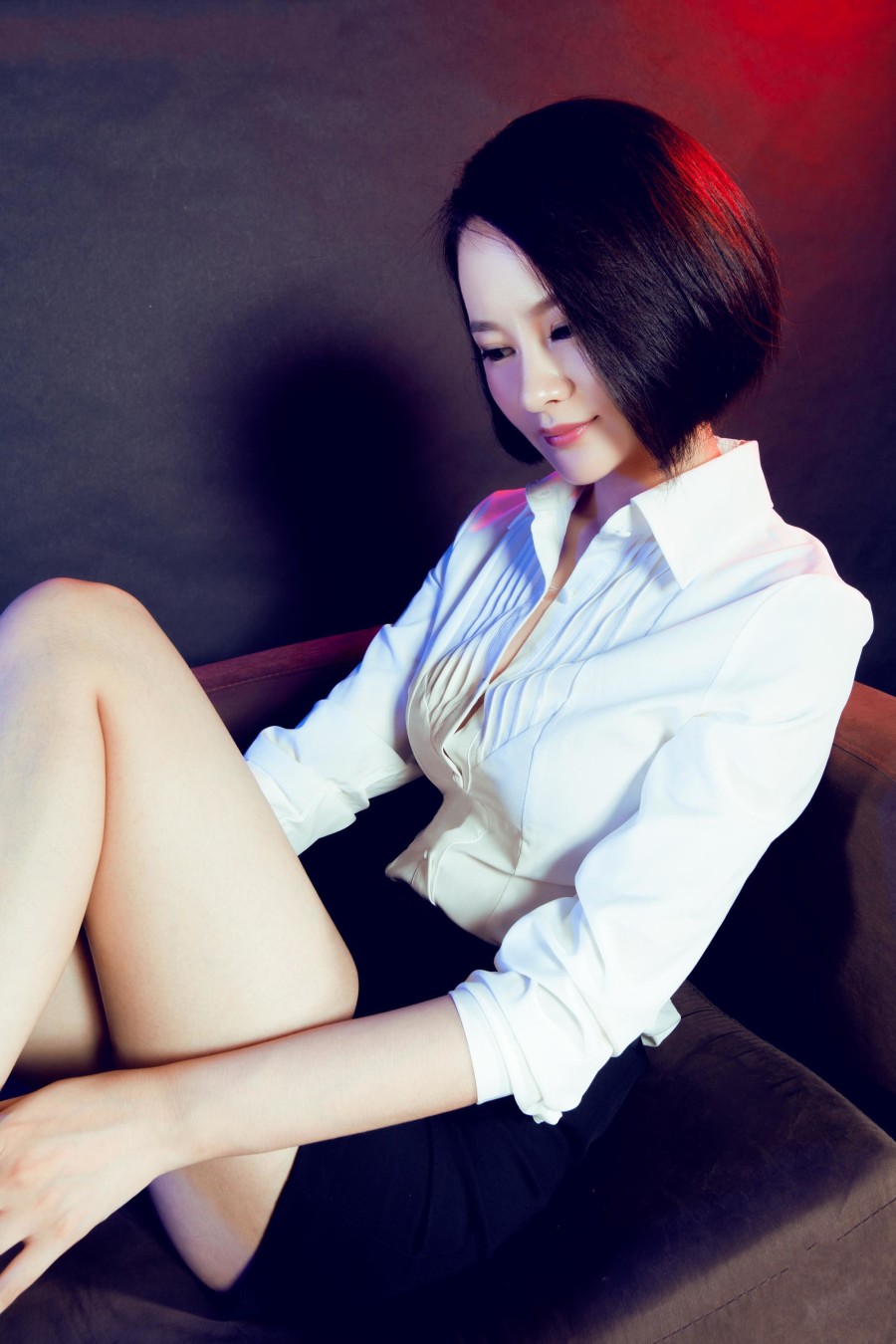 知性短发图片