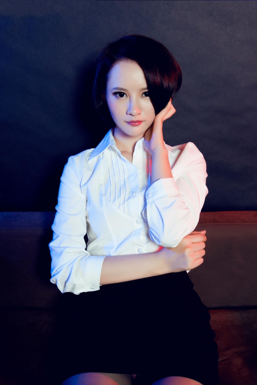 知性短发图片