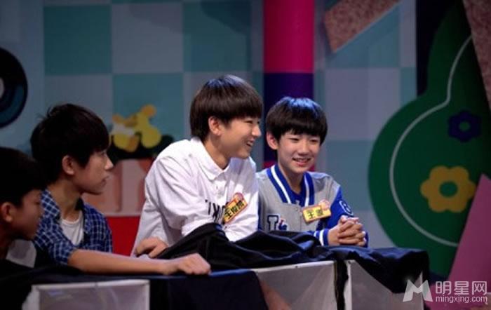 TFBOYS快乐大本营 五子棋游戏笑翻全场 TFBOYS图片图片