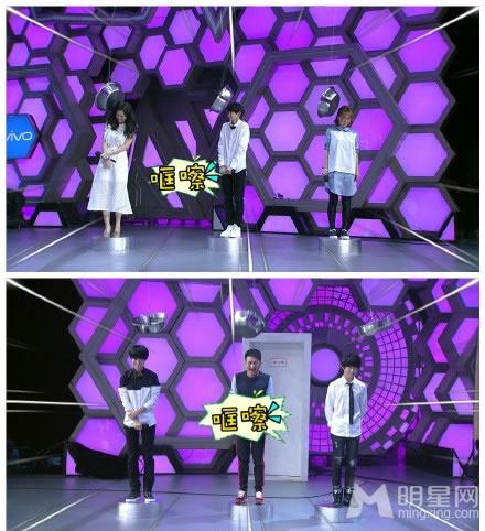 TFBOYS快乐大本营 五子棋游戏笑翻全场 TFBOYS图片图片