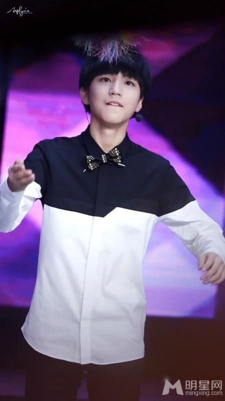 TFboys王俊凯梦想星搭档图 小小少年演绎情歌王子图片