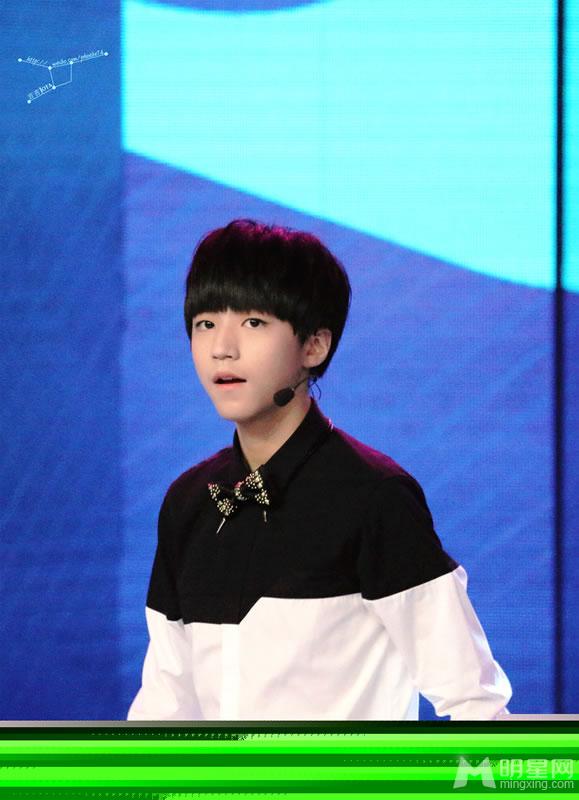 TFboys王俊凯梦想星搭档图 小小少年演绎情歌王子图片