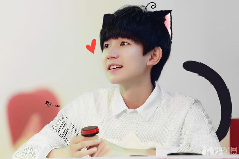 TFBOYS王源衬衫写真 卖萌耍帅 TFBOYS图片王源图片图片