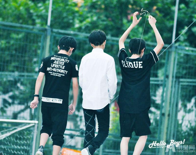 TFBOYS集体装合照 阳光活泼天真可爱 TFBOYS图片图片
