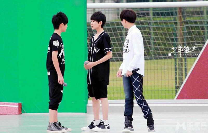 TFBOYS三人合照 帅气可爱高清写真 TFBOYS图片图片
