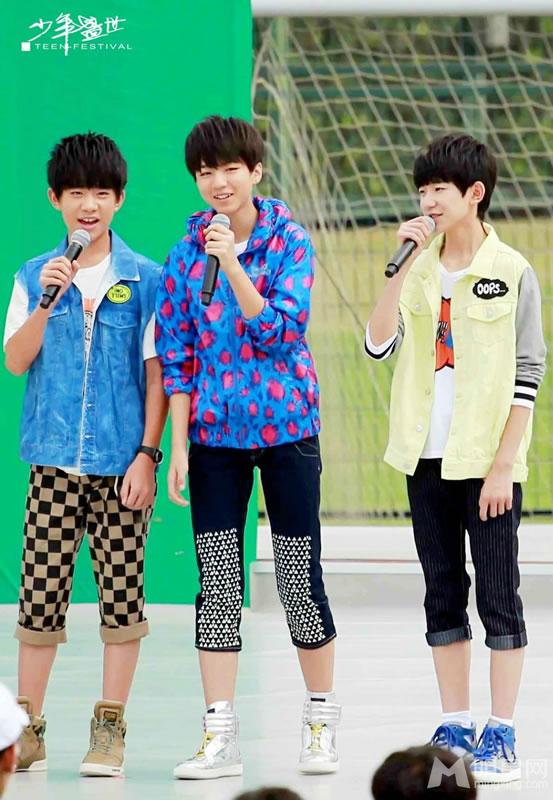 TFBOYS三人合照 帅气可爱高清写真 TFBOYS图片图片