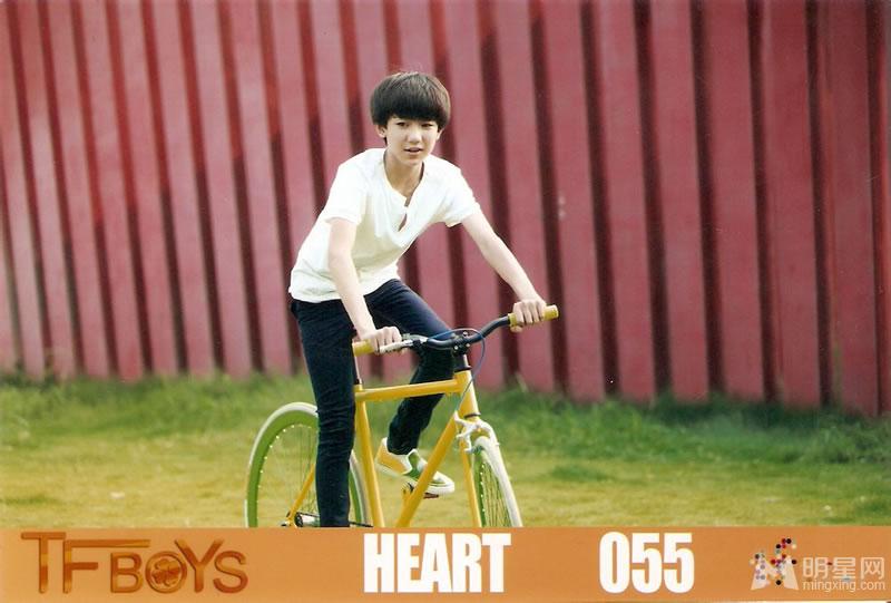 TFBOYS代言步步高广告 和何炅老师合照图片