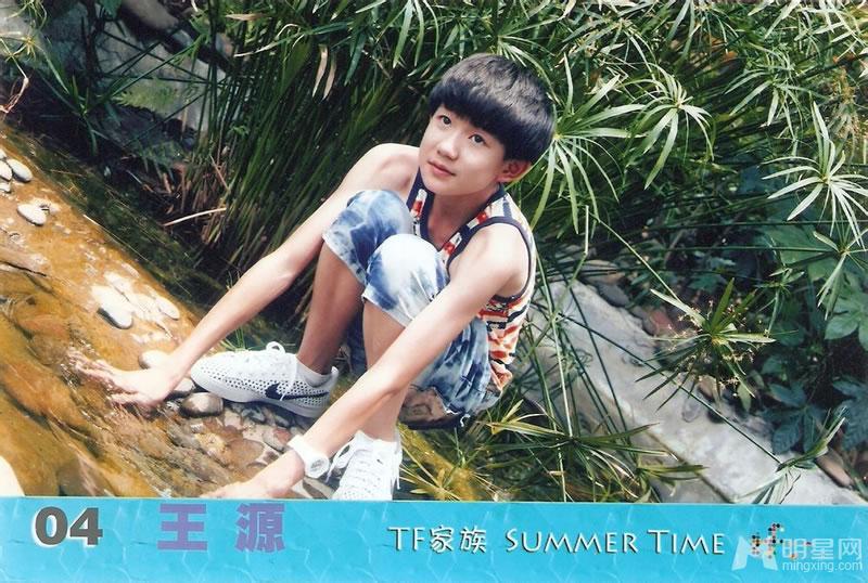TFBOYS练习生时期 夏日系列生写2 TFBOYS图片图片