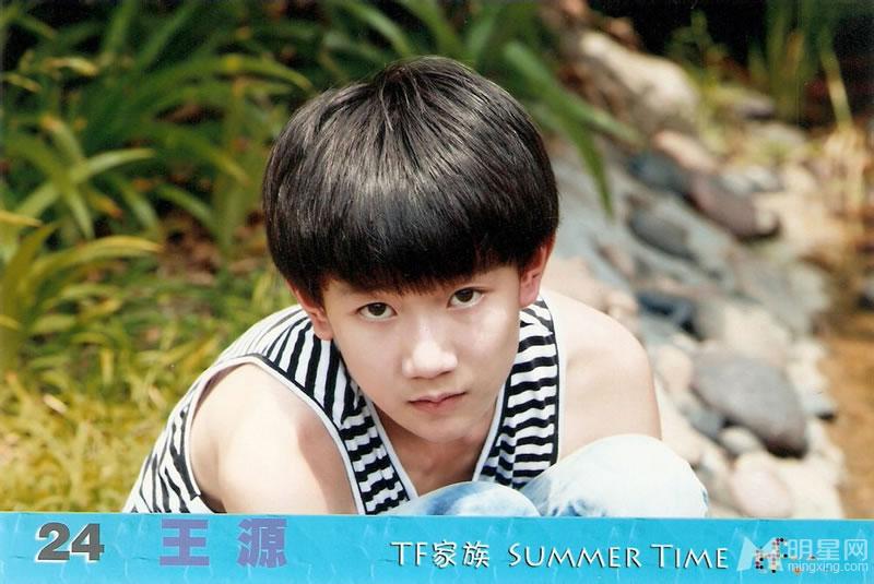 TFBOYS练习生时期 夏日系列生写2 TFBOYS图片图片