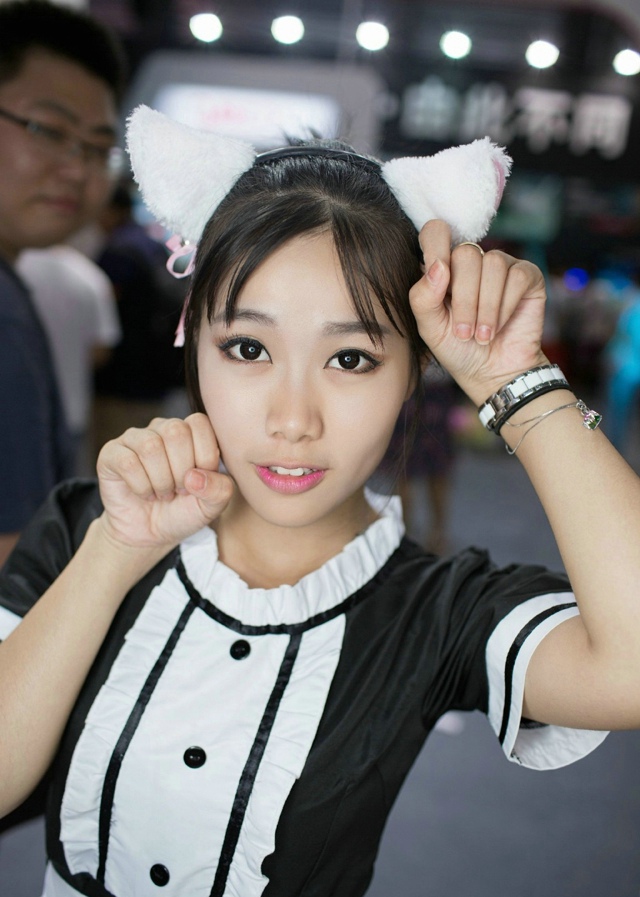 高清青春少女卡哇伊萌妹纸cos游戏角色性感姿势撩人图集图片