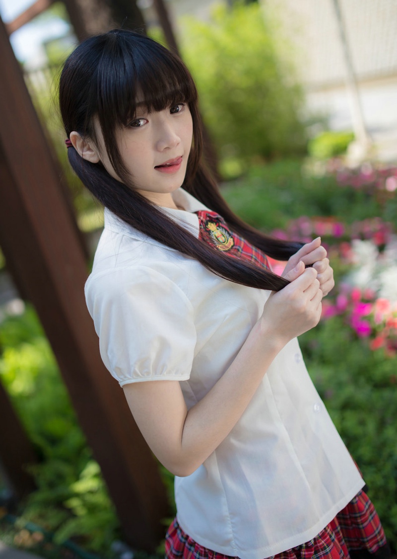 学生美女生活照制服诱惑学生妹美女校服妹写真图片图片