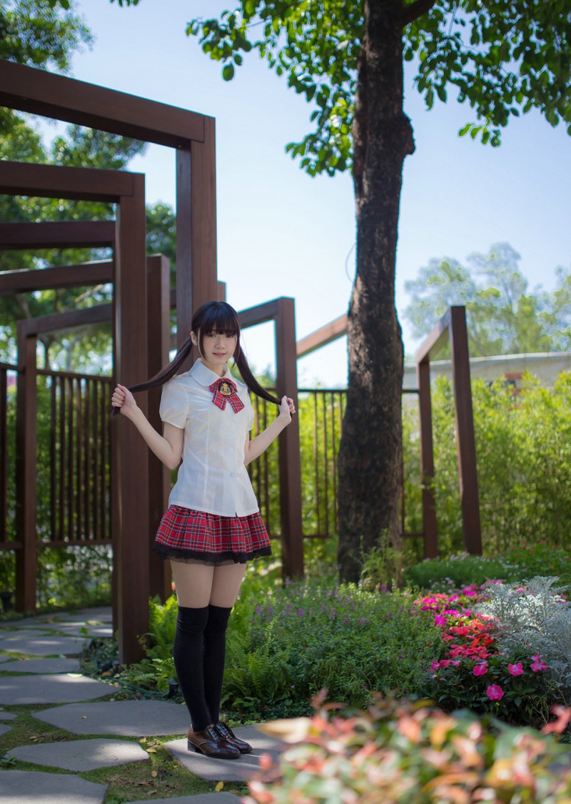 学生美女生活照制服诱惑学生妹美女校服妹写真图片图片