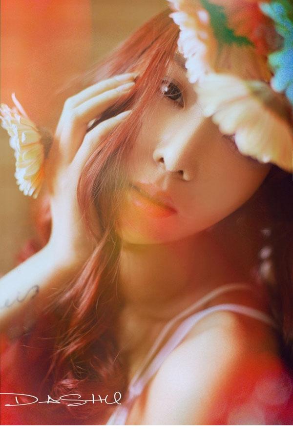 玫瑰美女图片