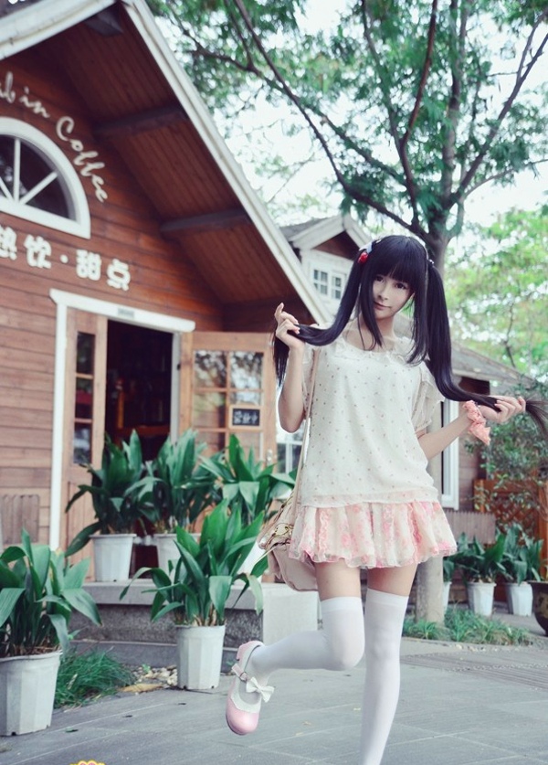个性非主流COSPLAY美女写真图片