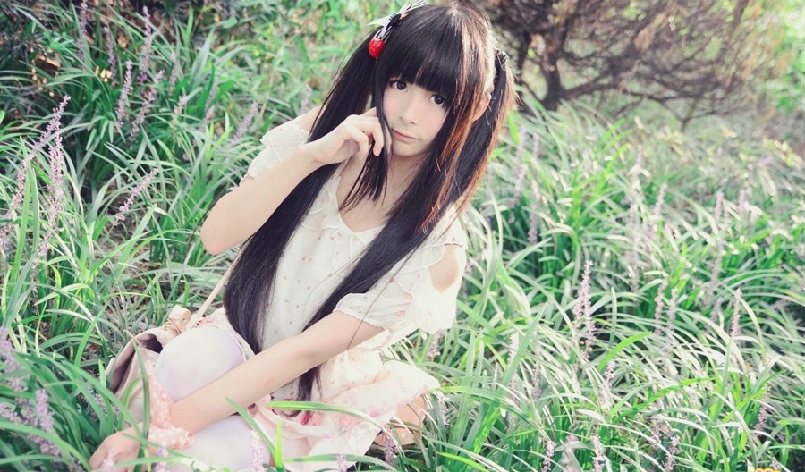可爱女星徐娇cosplay性感兔女郎写真图片