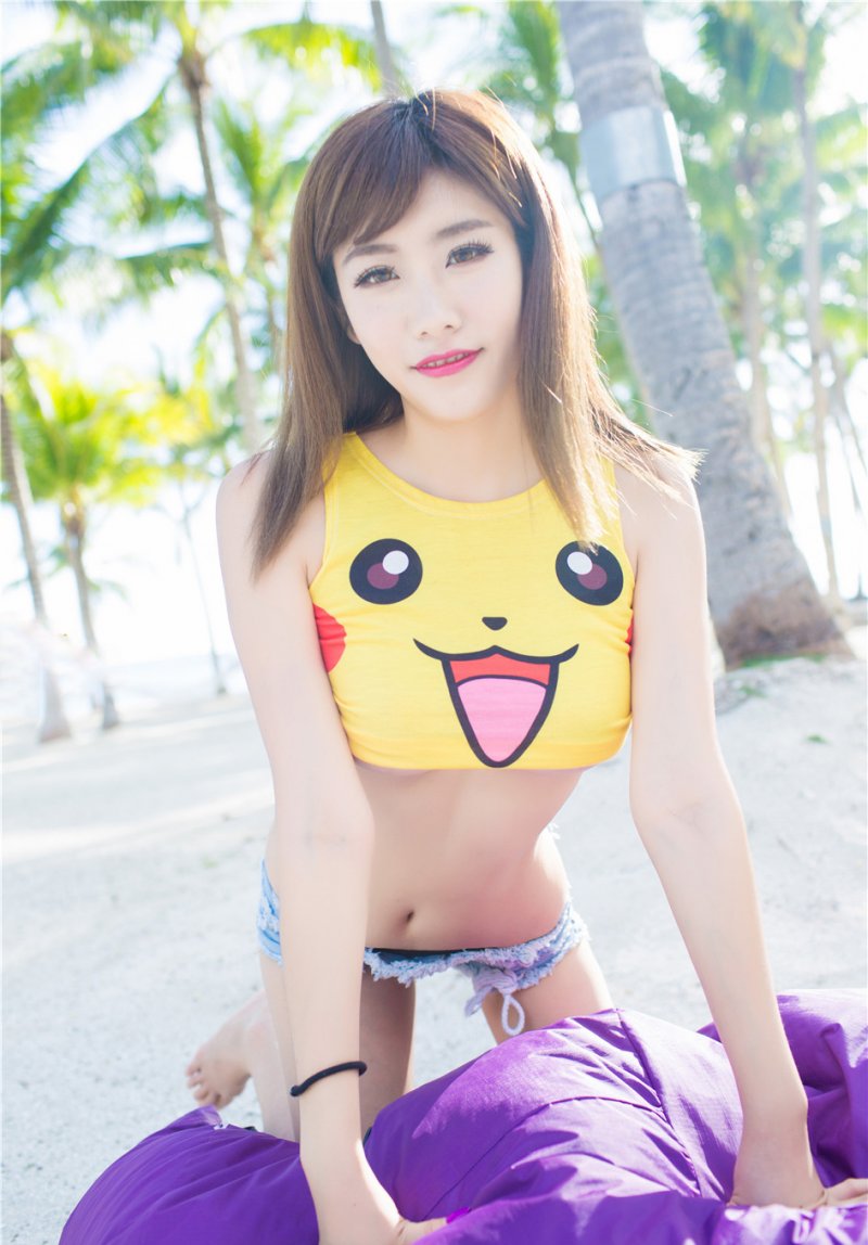 性感美女程小烦皮卡丘极品诱惑写真图片图片