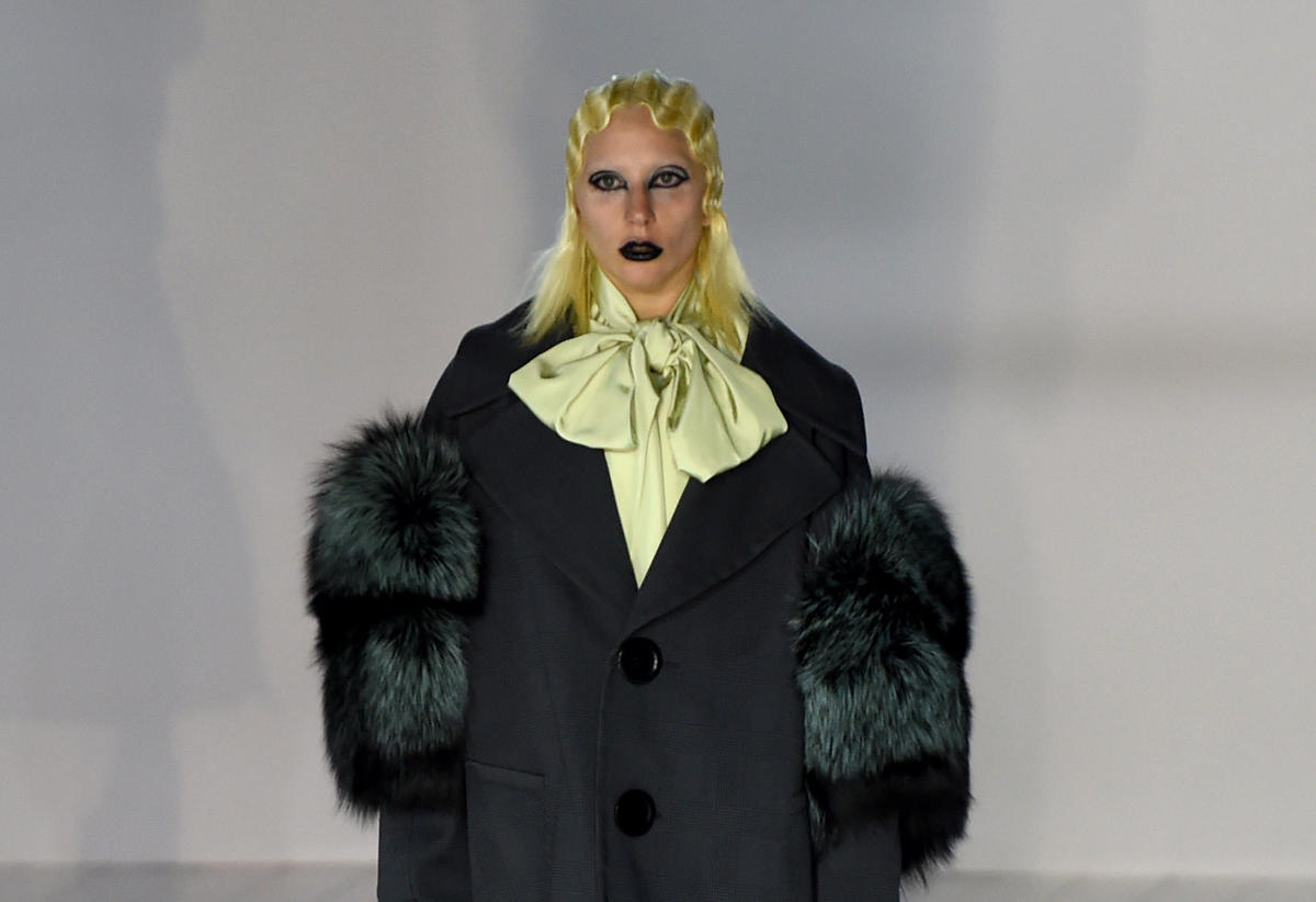 高清欧美美女LadyGaga复古时尚街拍图片图片