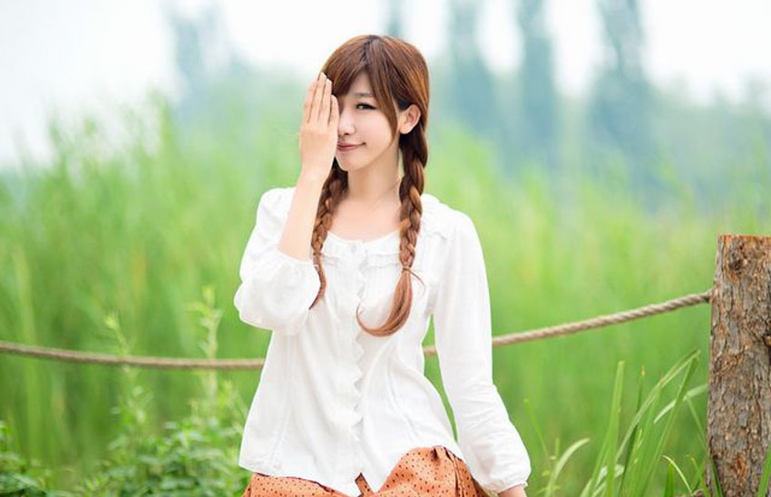 唯美少女气质美女小林志玲陈潇写真集图片