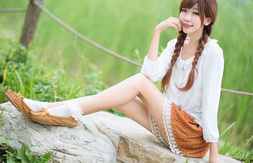 唯美少女气质美女小林志玲陈潇写真集图片