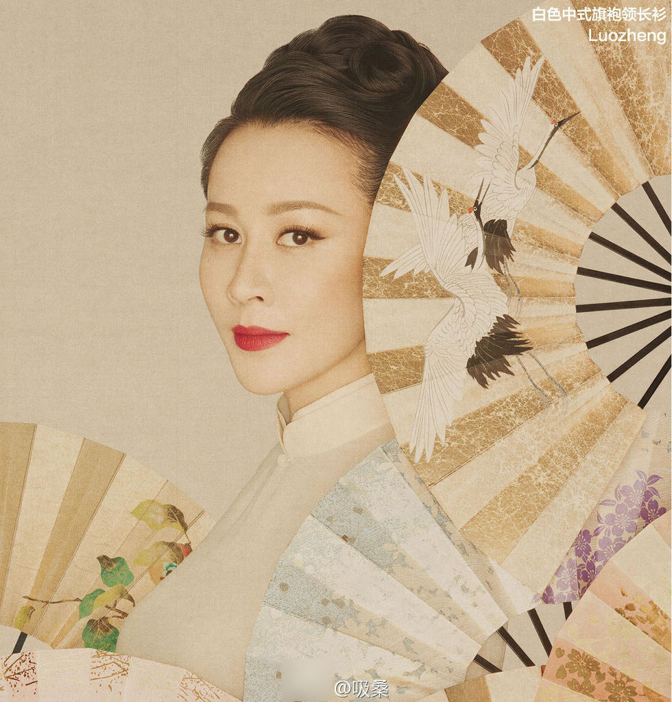高清古典美女刘嘉玲中国风写真图片风韵十足美如画卷图片