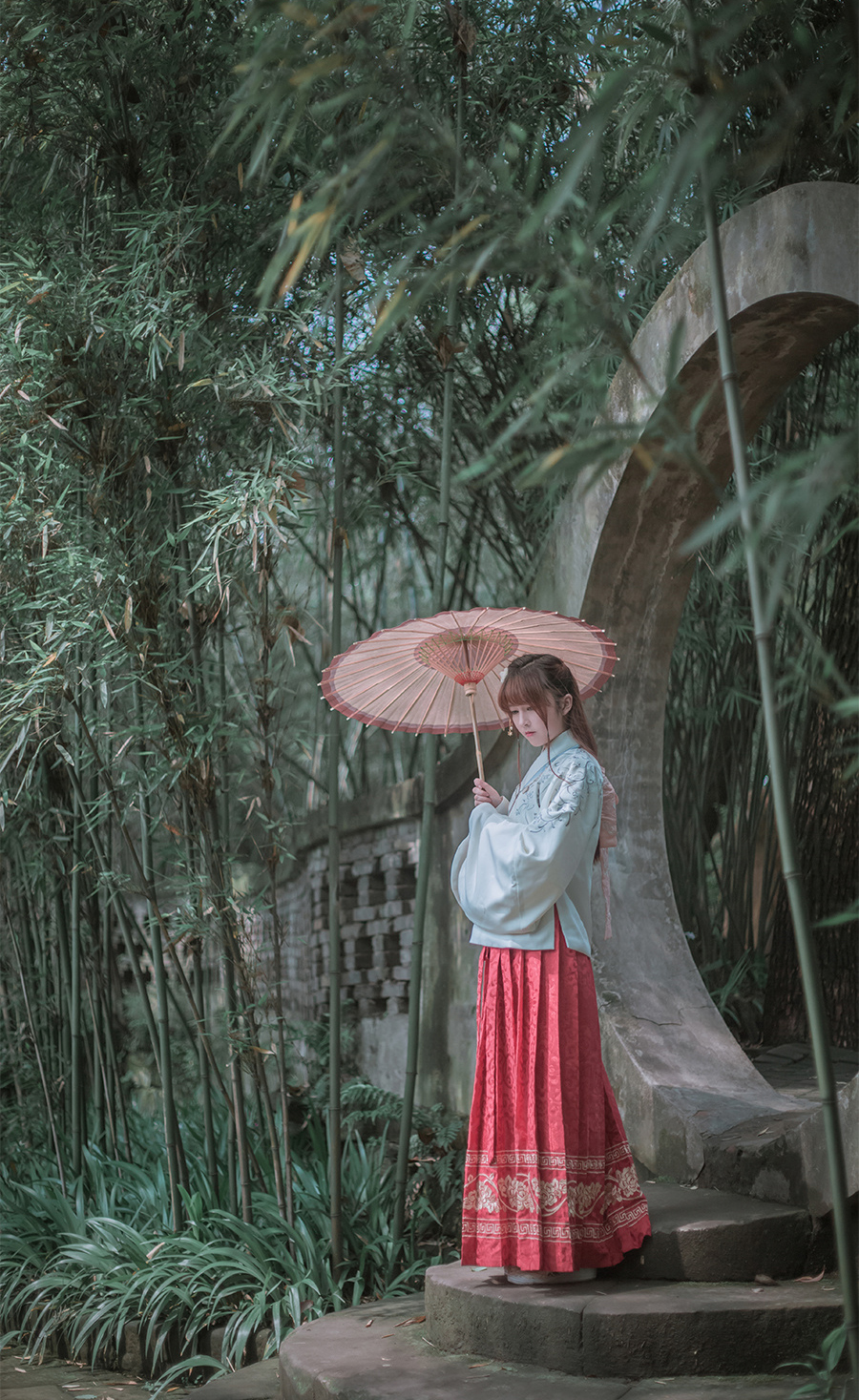 汉服美女图片