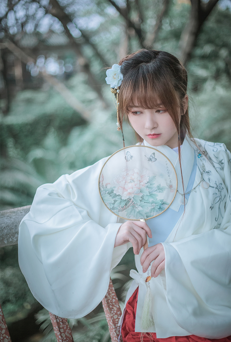 汉服美女图片