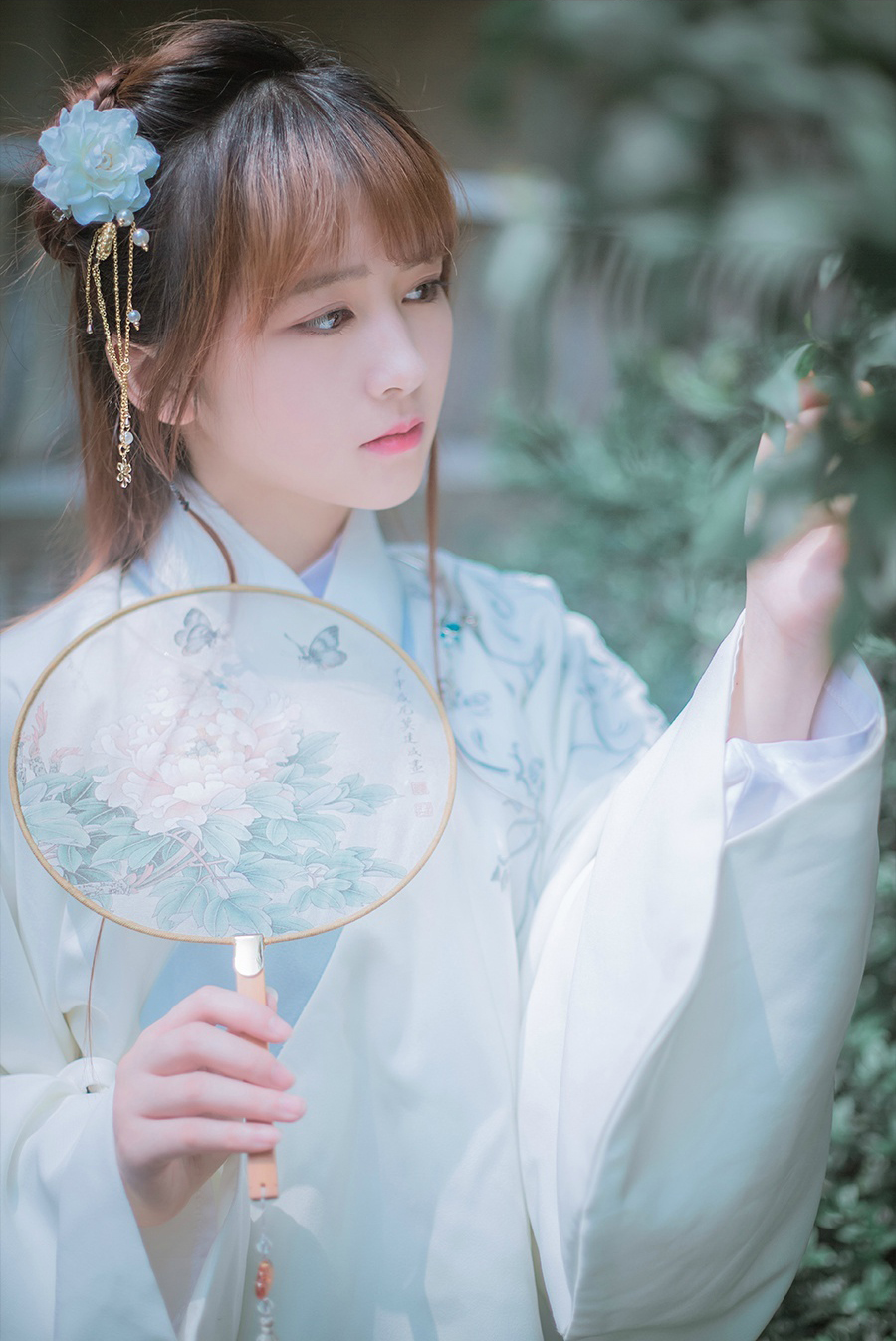 汉服美女图片