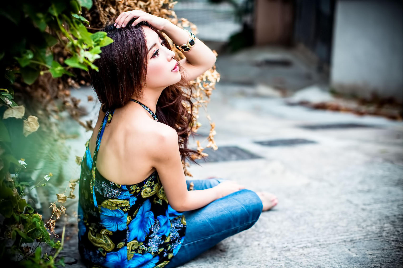 高清内地美女90后楚楚动人清纯自拍图片图片