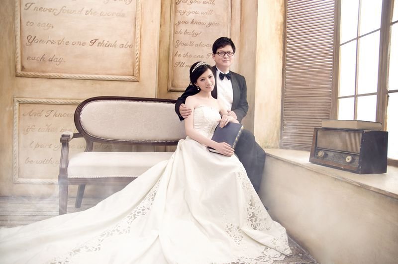 冷月yuer性感美女白色婚纱写真图片图片