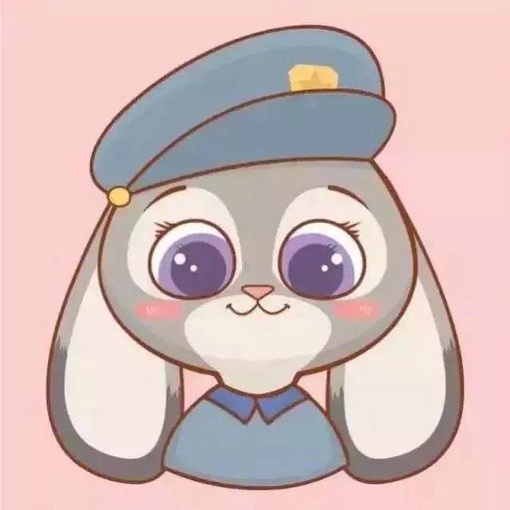 情侣头像：疯狂动物城朱迪X尼克图片