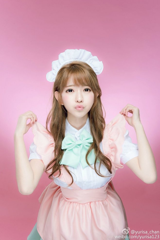 韩国模特朴善慧yurisa清纯可爱小女仆COS写真图片