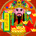 端午父亲节节日快乐桌面壁纸之卡通兔小贝图片
