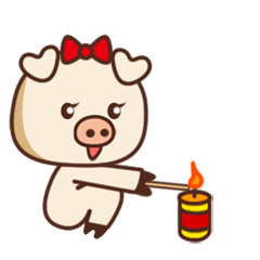 端午父亲节节日快乐桌面壁纸之卡通兔小贝图片