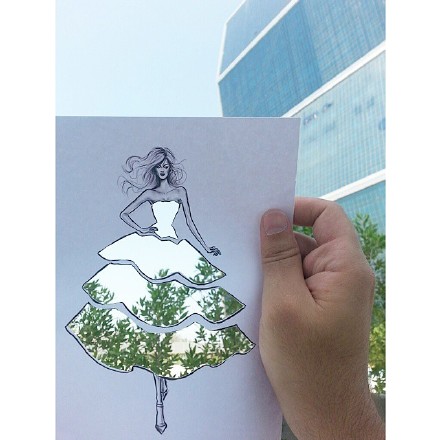 神奇创意的插画作品图片：让人脑洞大开图片